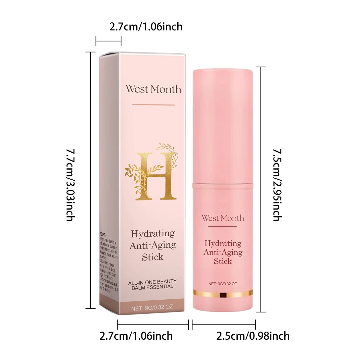 Collagen Moisturizing Balm Stick for Firm, Hydrated Skin