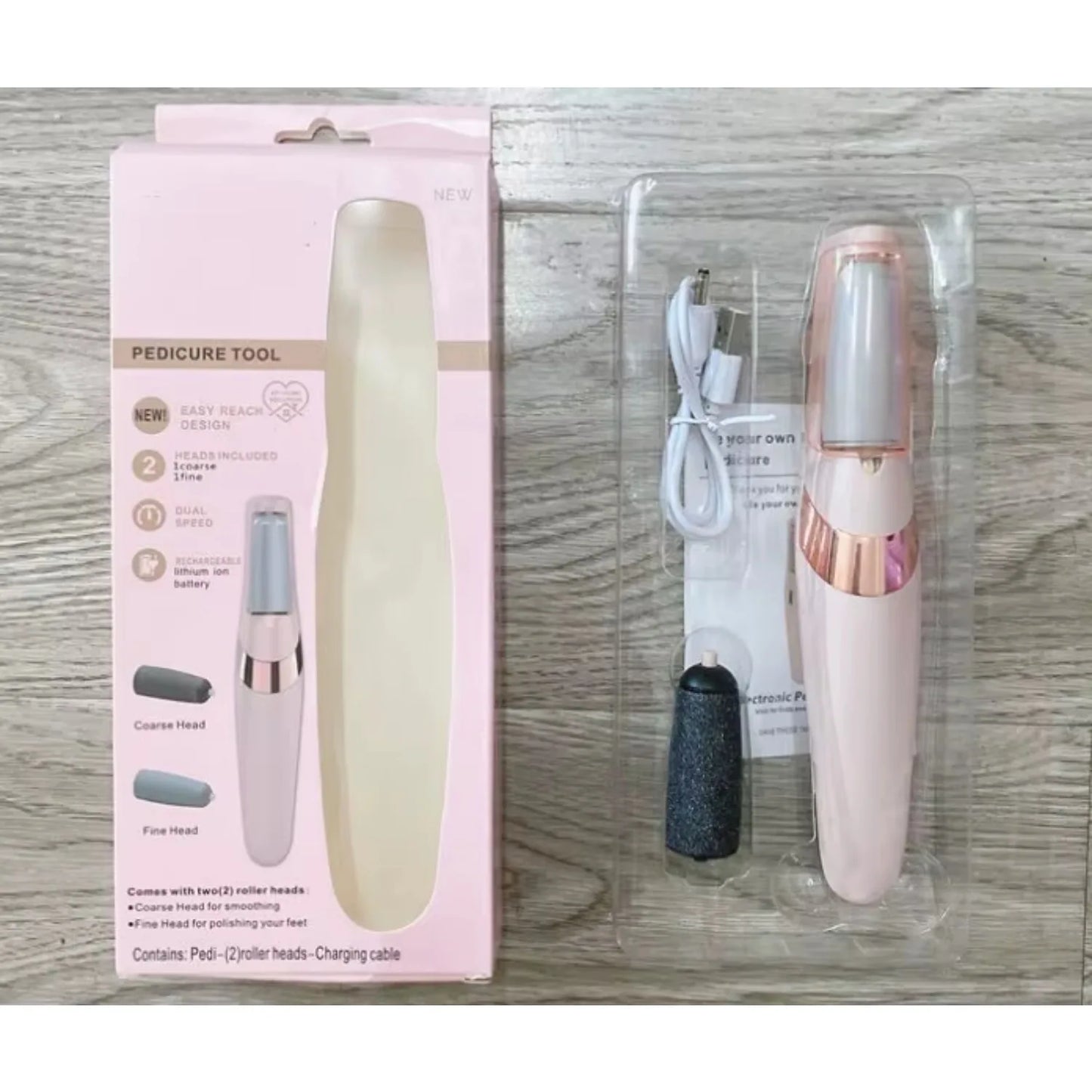 Rechargeable Electric Callus Remover for Smooth, Soft Feet