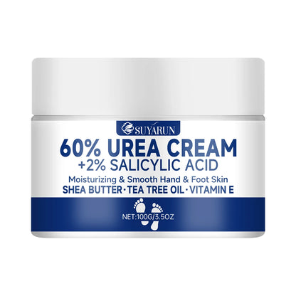60% Urea Foot Cream for Cracked Heels & Dry Skin Repair