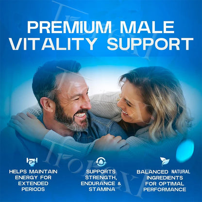 Natural Oyster & Ginseng Capsules for Energy and Vitality