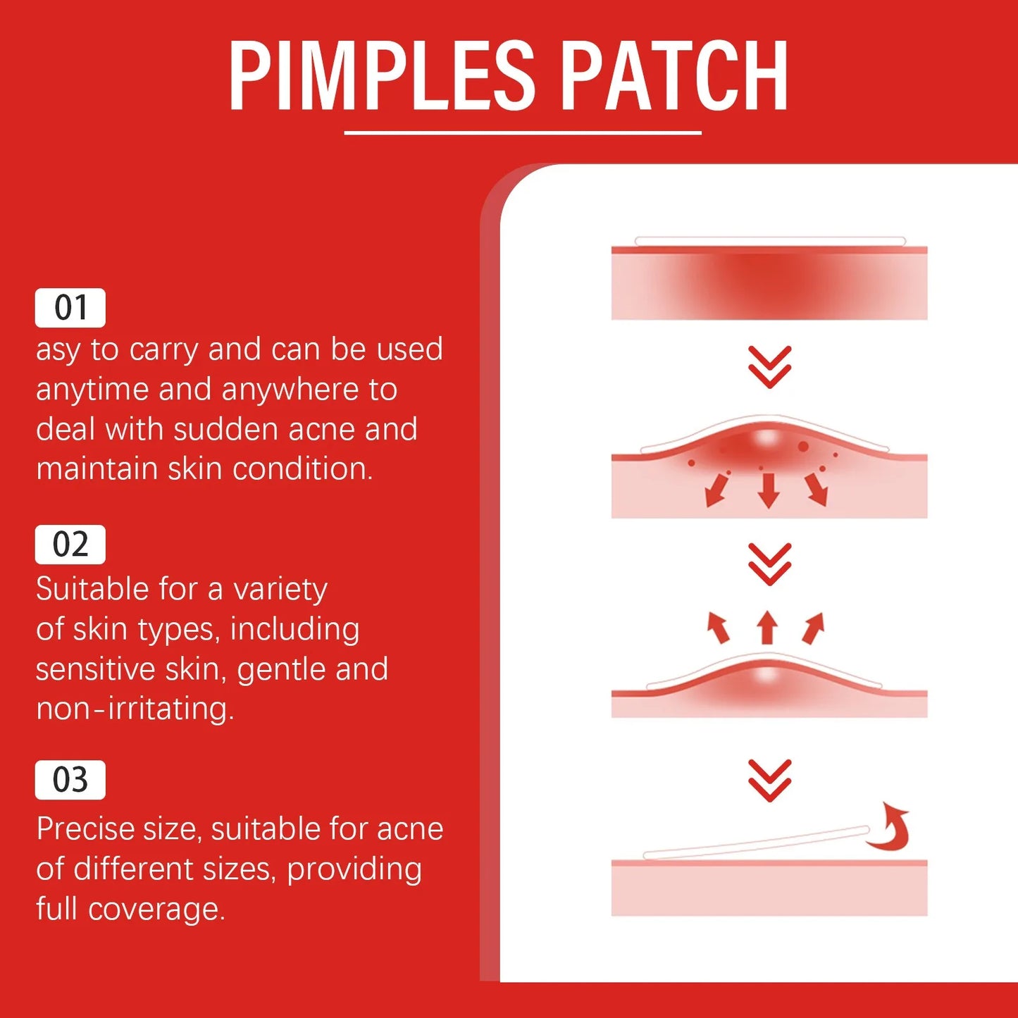 Colorful Star Acne Patches for Pimple Care and Protection
