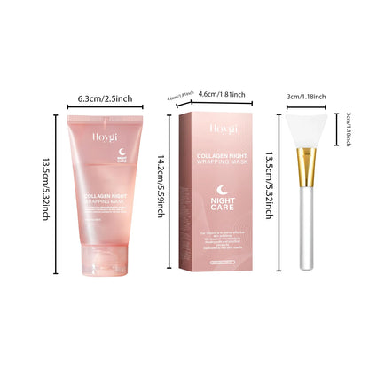 GlowWrap™ Collagen Night Mask 🌙✨ Wake Up Radiant