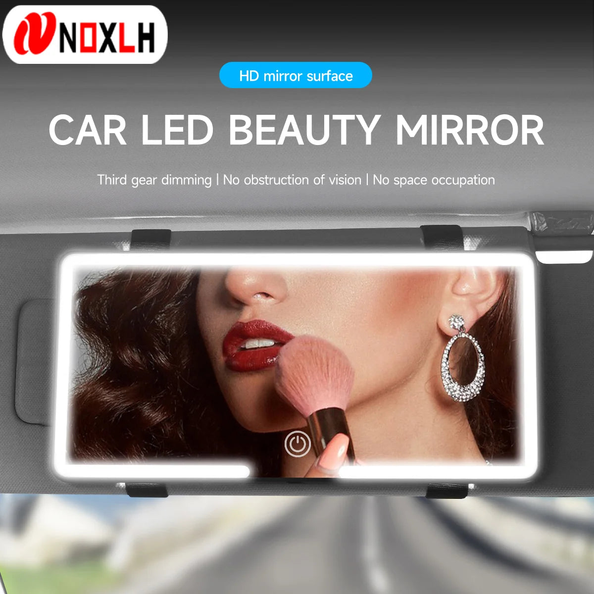 GlowVisor™ LED Makeup Mirror 🚗💡 Flawless Anywhere