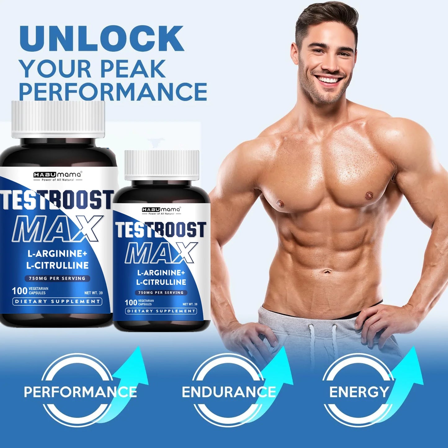 Men’s Vitality Tablets for Energy, Strength & Performance