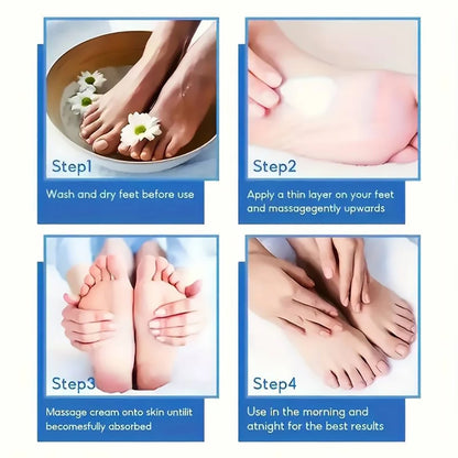60% Urea Foot Cream for Cracked Heels & Dry Skin Repair