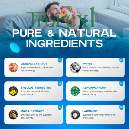 Men’s Performance Booster Capsules for Energy & Endurance