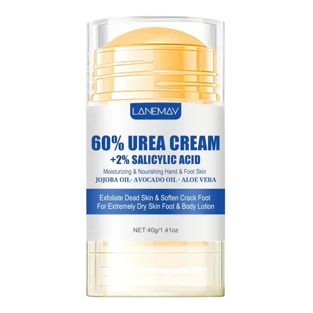 Urea Foot Cream Stick for Dry Cracked Heels & Softening