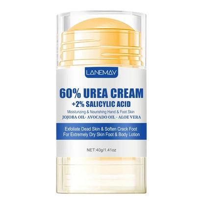 Urea Foot Cream Stick for Dry Cracked Heels & Softening