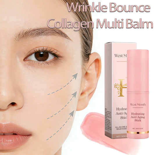 Collagen Moisturizing Balm Stick for Firm, Hydrated Skin