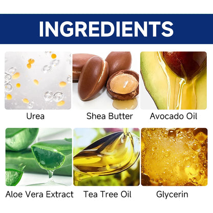 60% Urea Foot Cream for Cracked Heels & Dry Skin Repair