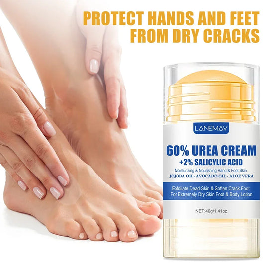Urea Foot Cream Stick for Dry Cracked Heels & Softening